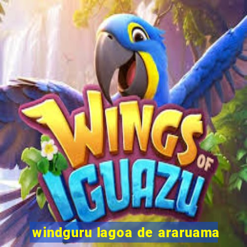 windguru lagoa de araruama